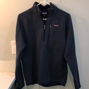 Navy Patagonia quarter zip